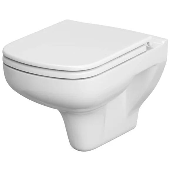 Сет 652 унітаз підвісний Colour NEW Clean On з сидіням дюропласт, Cersanit