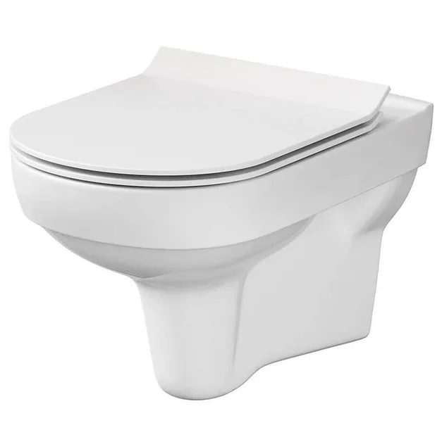 Сет 794 унітаз підв овальний City Clean ON дюр сид Slim Soft Cl, Cersanit
