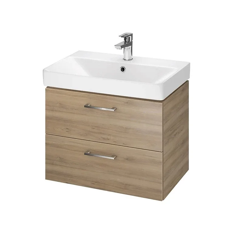 Сет B388 LARA MILLE SLIM 60 WALNUT MOUNT (тумба+умивальник)