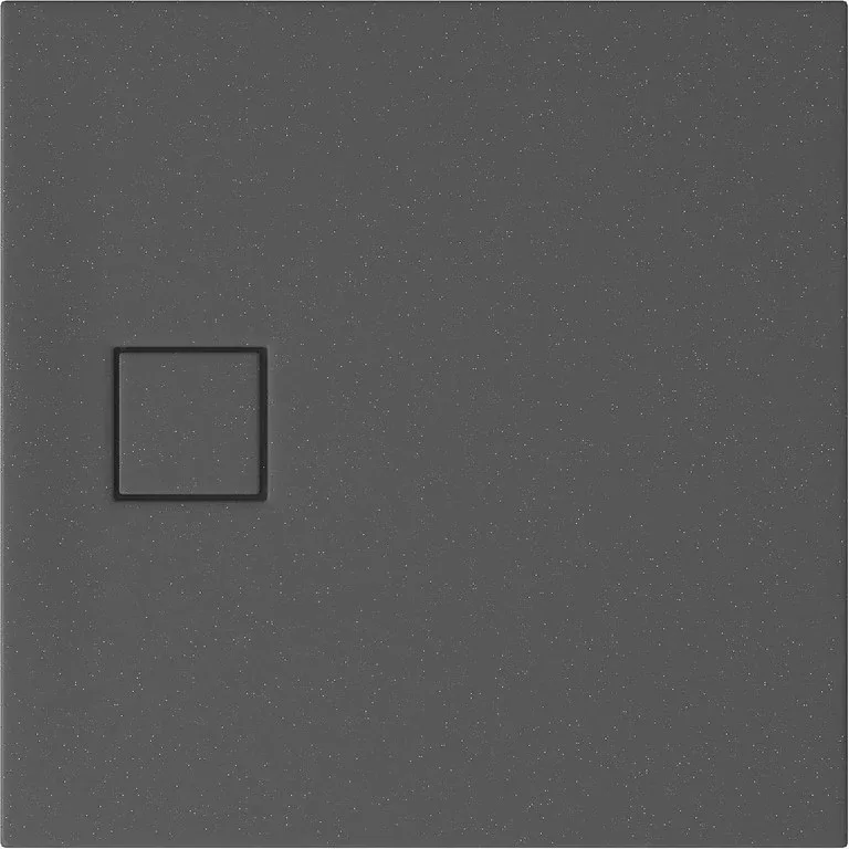 Сет B454 душовий піддон Tako Slim сифон, 80×4, Сірий матовий, Cersanit