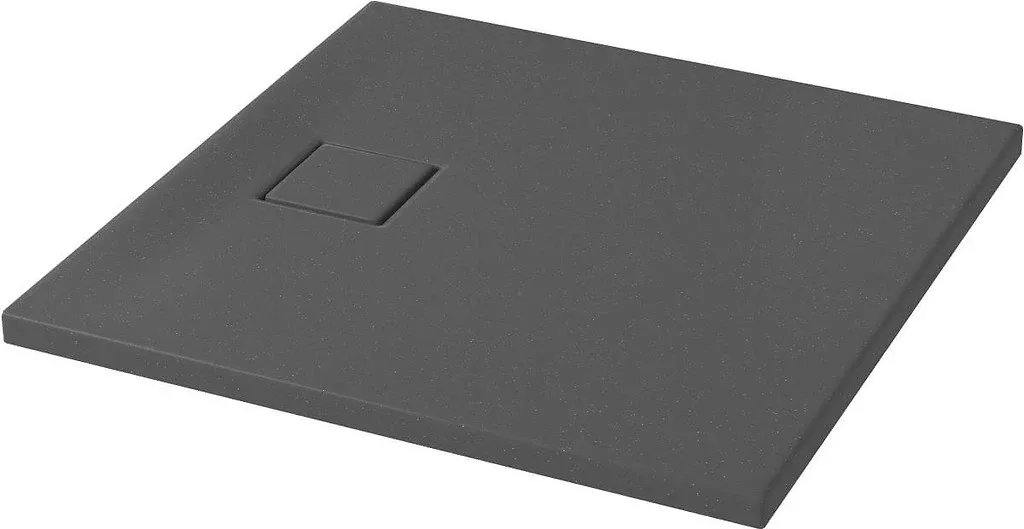 Сет B454 душовий піддон Tako Slim сифон, 80×4, Сірий матовий, Cersanit