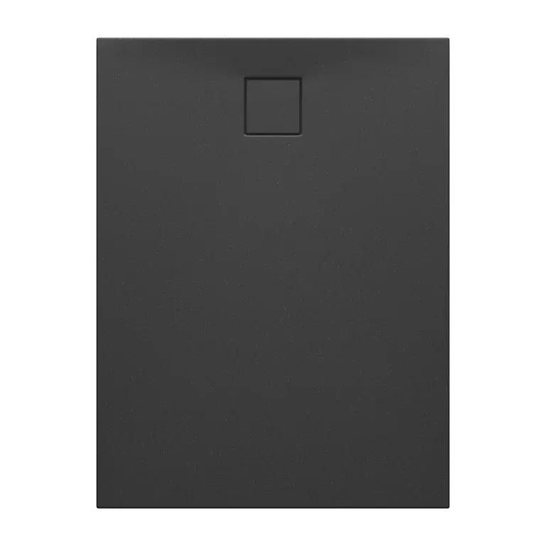 Сет C255 душовий піддон прямокутний Tako Slim сифон, 120×90×4,5, Чорний матовий, Cersanit