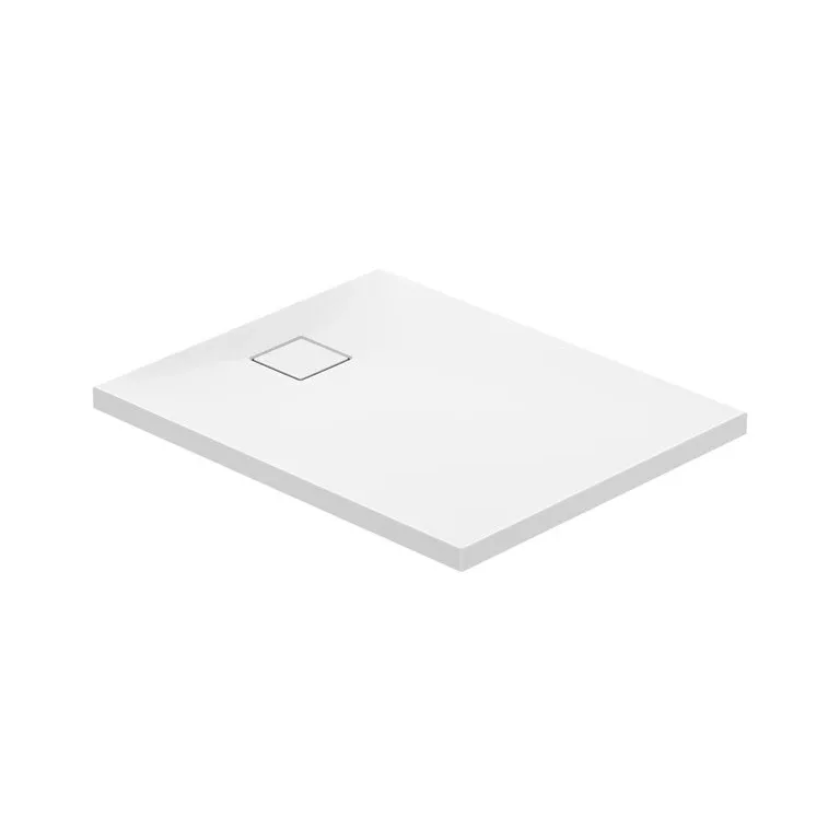 Сет C257 душовий піддон прямокутний Tako Slim сифон, 100×80×4,5, Білий матовий, Cersanit