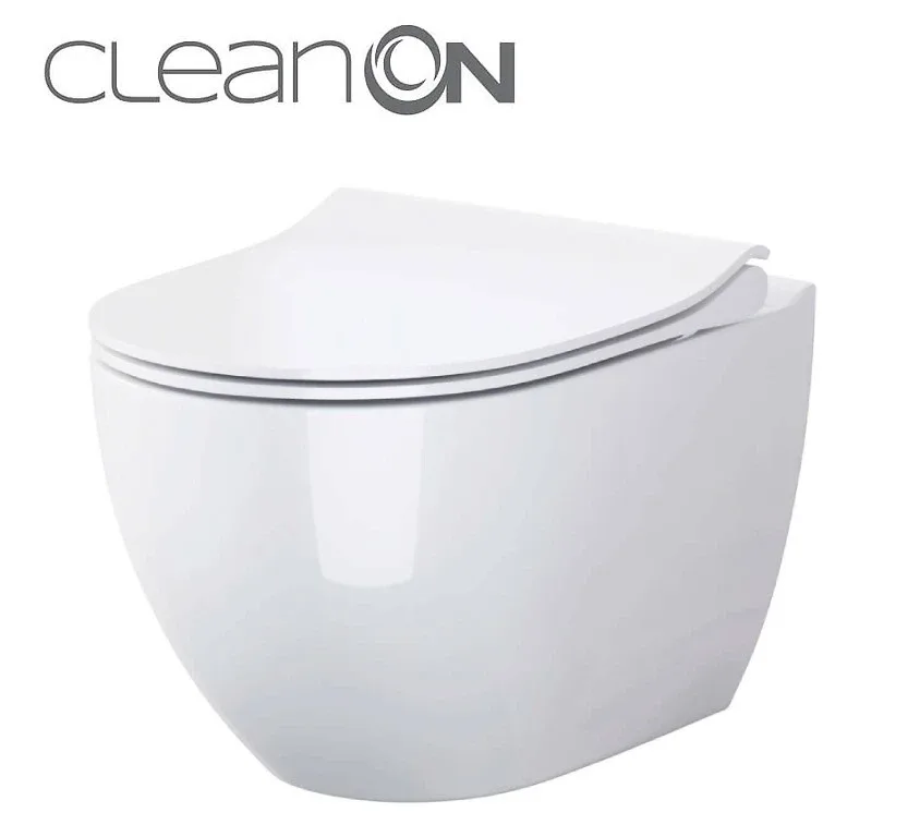 Сет В246 унітаз підвісний Zen Clean On з сидінням Slim, Cersanit