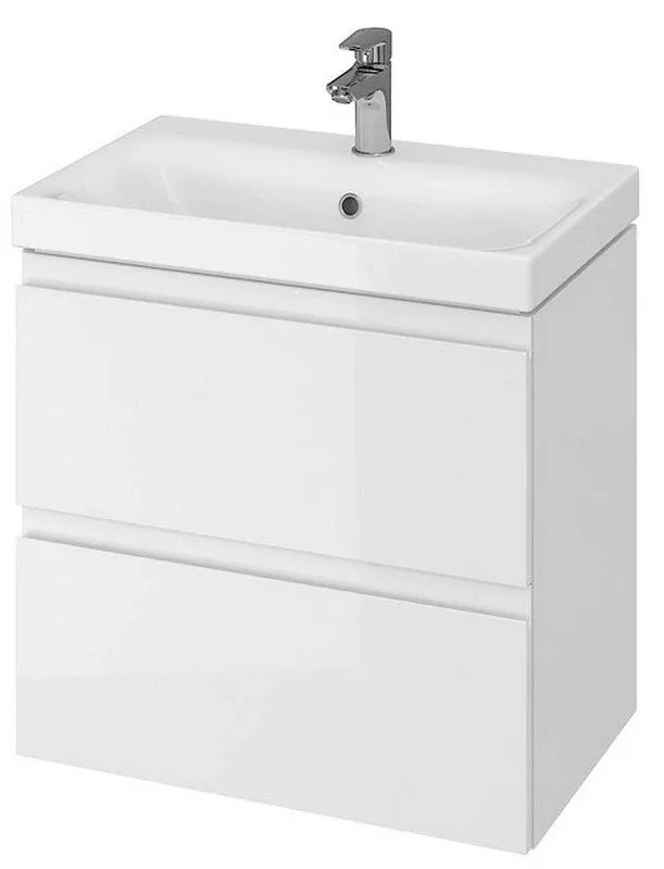 Сет Меблевий B04 MODUO SLIM 60 білий (тумба+умивальник)