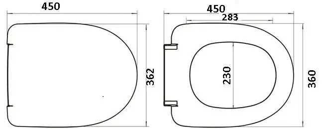Сидіння до унітазу SDU 36 soft-close, Kolo