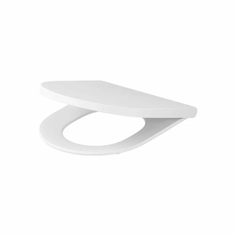 Сидіння дюр для унітазу Larga овальне Slim Wrap з пл закриттям, Cersanit