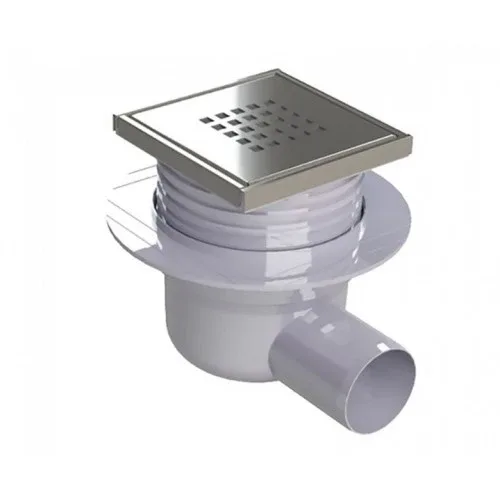 Трап решітка нерж Cubo гор d50, 106×106, Сталь, Prevex