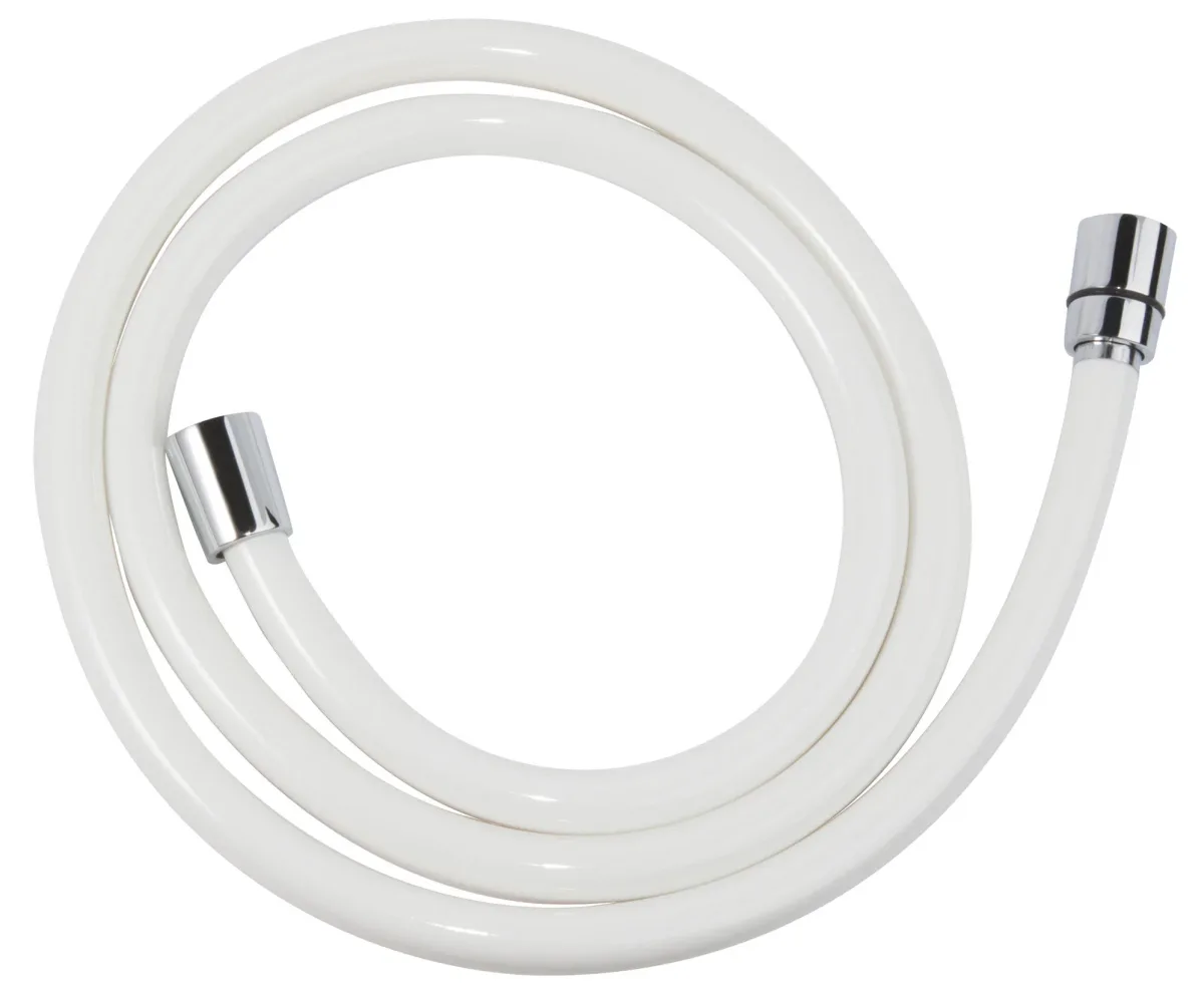 Шланг душовий PVC, 150 см, Білий, Ferro