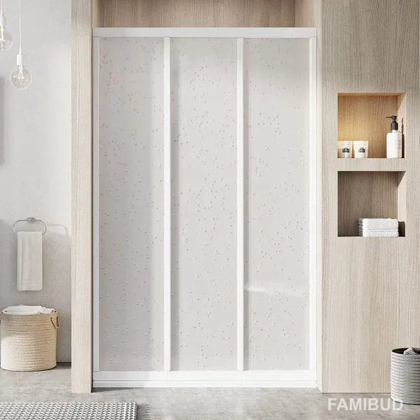 Душові двері триелементні ASDP3-120 1980 Pearl White, Ravak