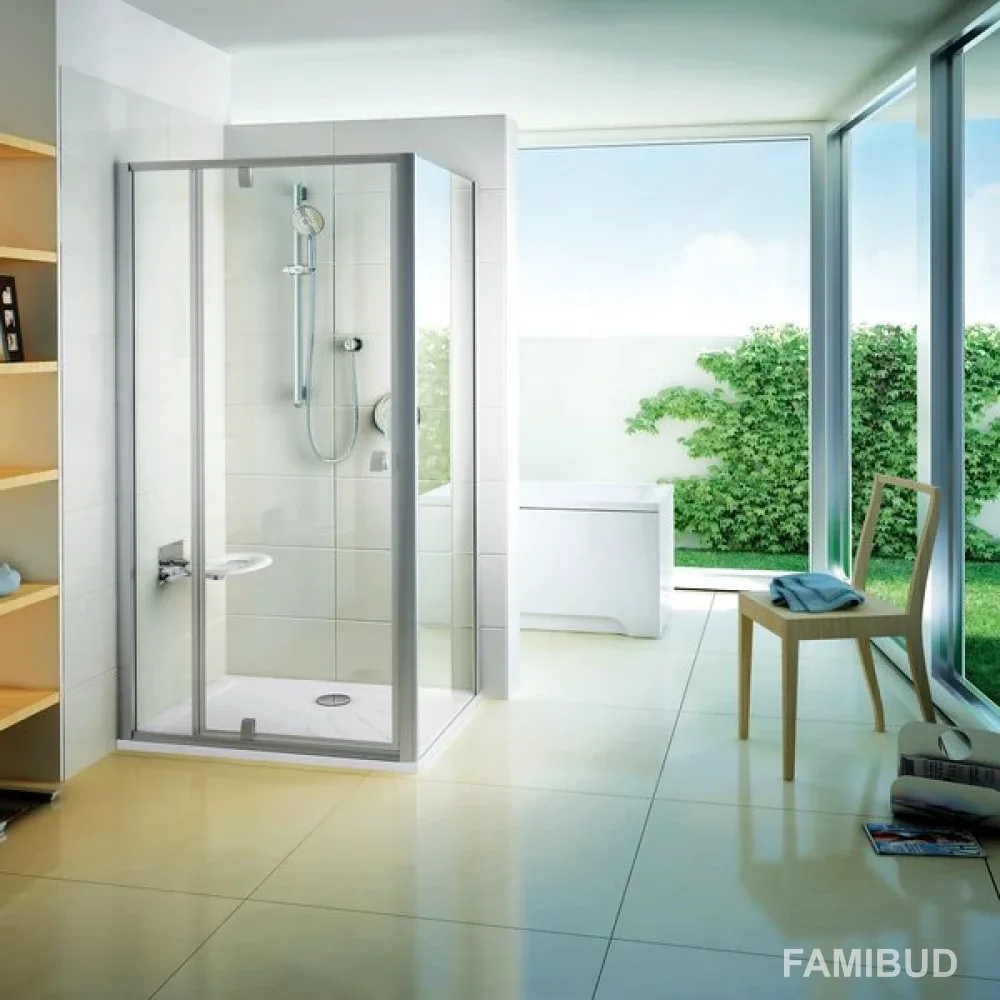 Душові двері двохелементні PDOP2-110 Transparent 03GD0C00Z1, Ravak