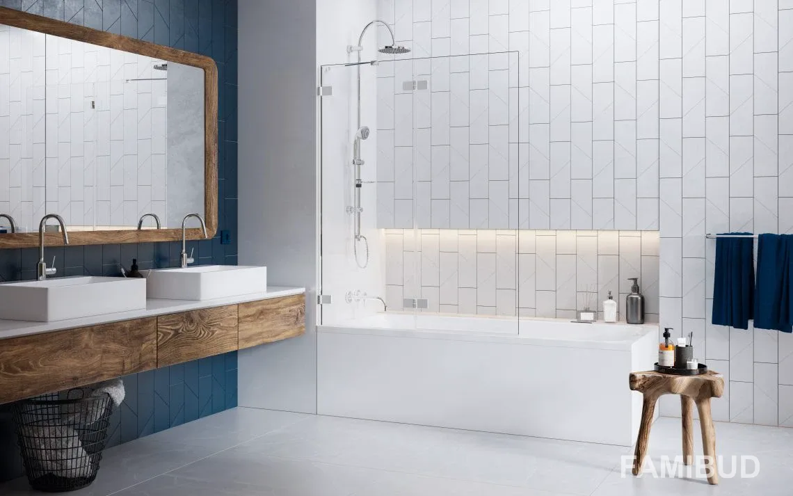 Шторка для ванни Euphoria PND II 140 L, Radaway