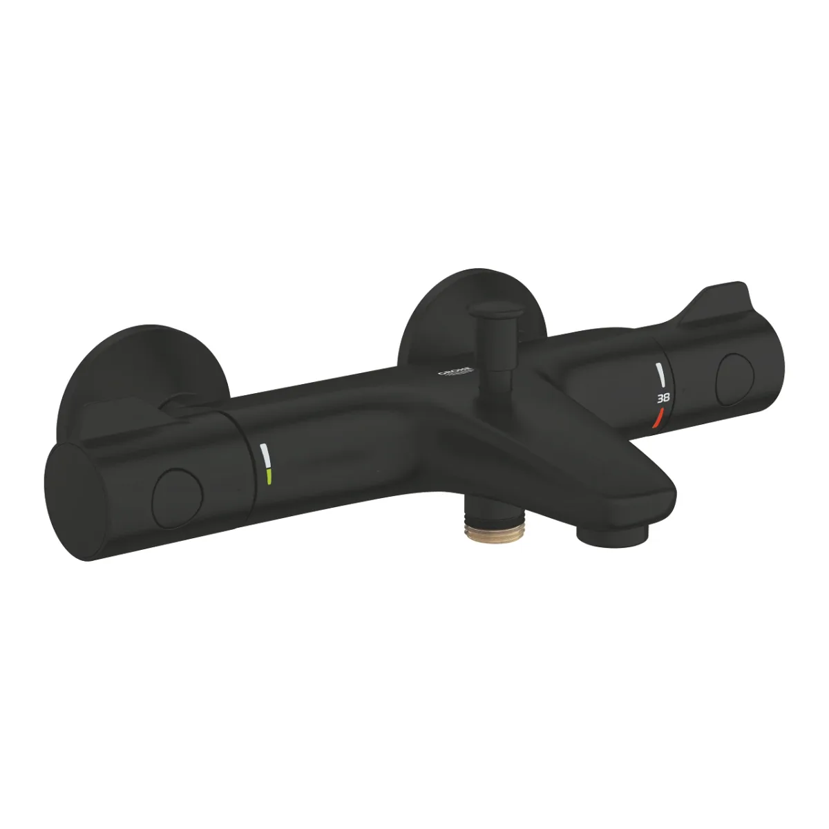 Змішувач для ванни Grohtherm 800 1022032430, Чорний, Grohe