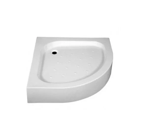 Комплект душова кабіна Alienta A Black піддон Black Tinos A Compact сифон HC26CLMB, 90×90, Radaway
