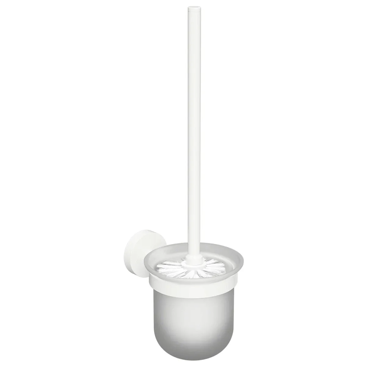 Йоржик туалетний з тримачем 104113014, White, Bemeta