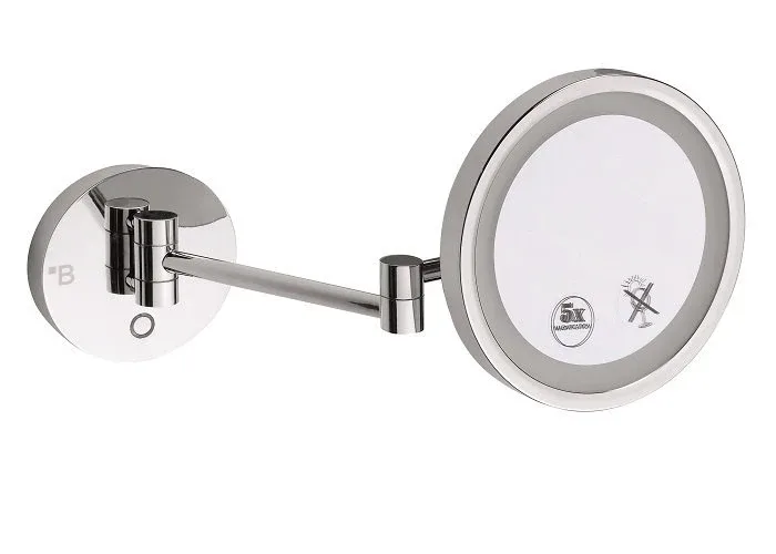 Дзеркало косметичне з підсвіткою LED 112101149, Хром, Bemeta