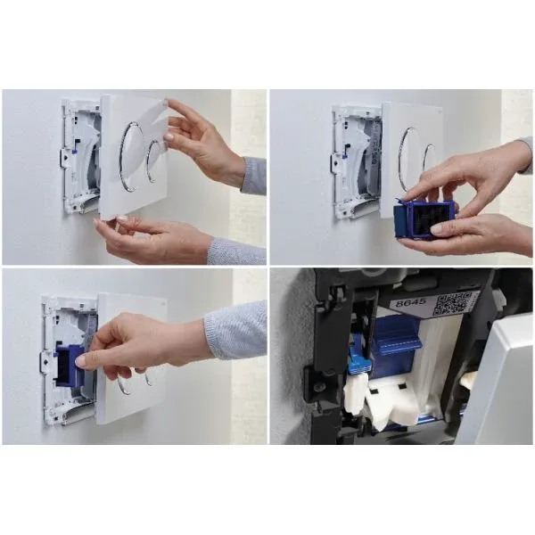 Контейнер для картриджа DuoFresh Sigma 115.062.BZ.1, 12 см, Geberit
