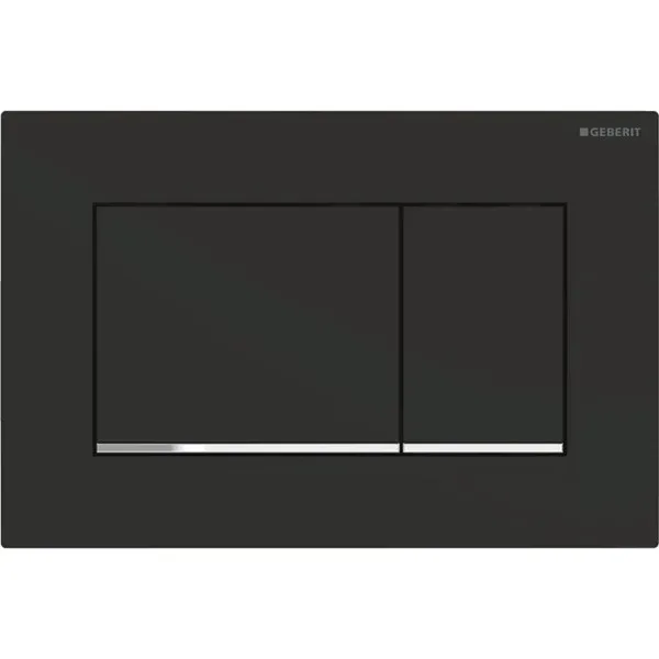 Кнопка зливу Sigma 30 мат 115.883.14.1, Чорний, Geberit