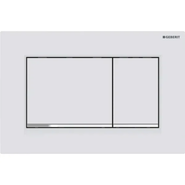 Кнопка зливу Sigma 30 мат 115.883.JT.1, Білий, Geberit