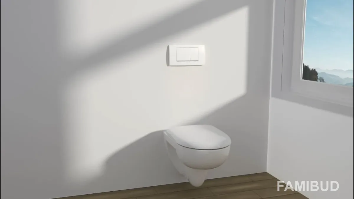 Кнопка зливу Twinline30, Білий, Geberit