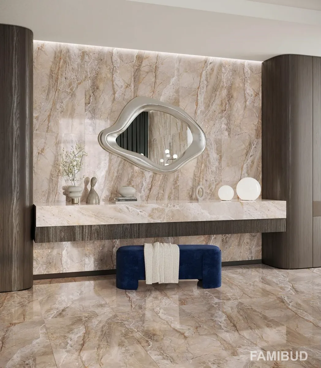 Плитка керамогранітна Allure 12060205022-L, 600×1200, Бежевий, Intercerama