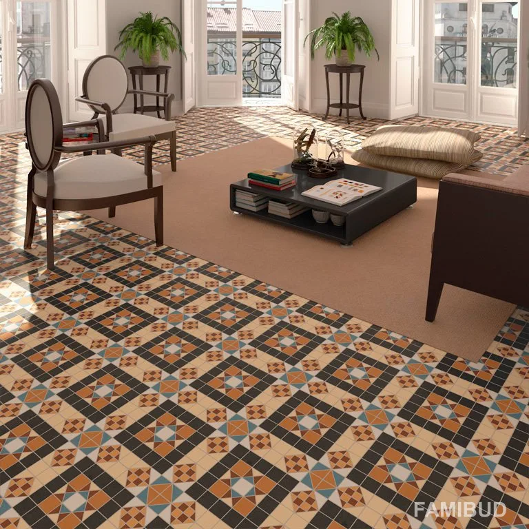 Плитка керамогранітна Barnet Cuero, 316×316×9, Vives
