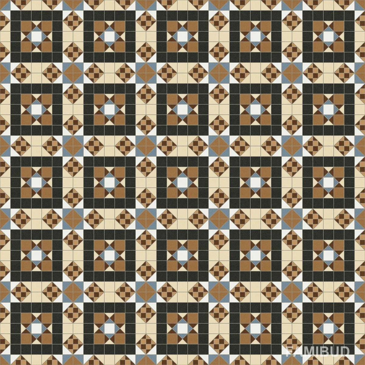 Плитка керамогранітна Halton Marron, 316×316×9, Vives