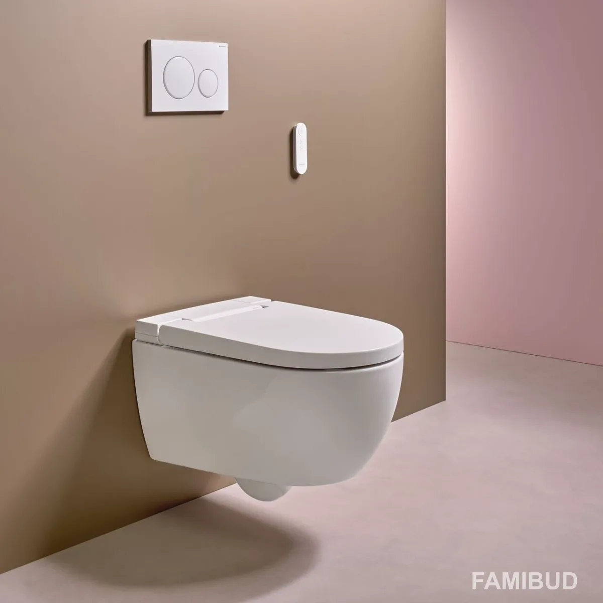 Унітаз-біде підвісний AquaClean Alba, Білий, Geberit