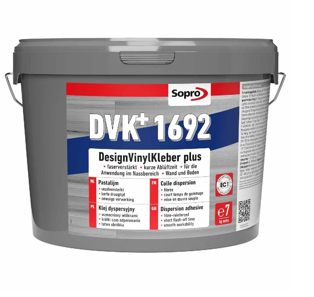 Клей для вінілової підлоги Dvk плюс 1692, 7 кг, Sopro