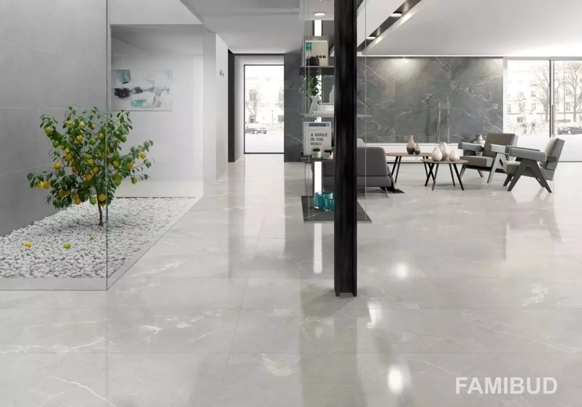 Плитка керамогранітна Dubai Ice 120, 600×1200, Azteca