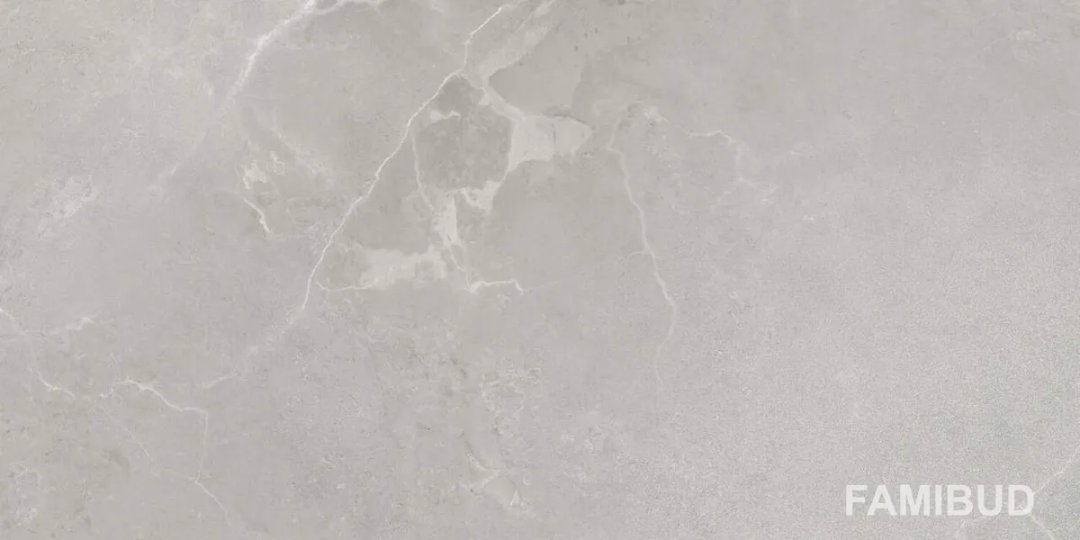 Плитка керамогранітна Dubai Grey 120 LUX, 600×1200, Azteca