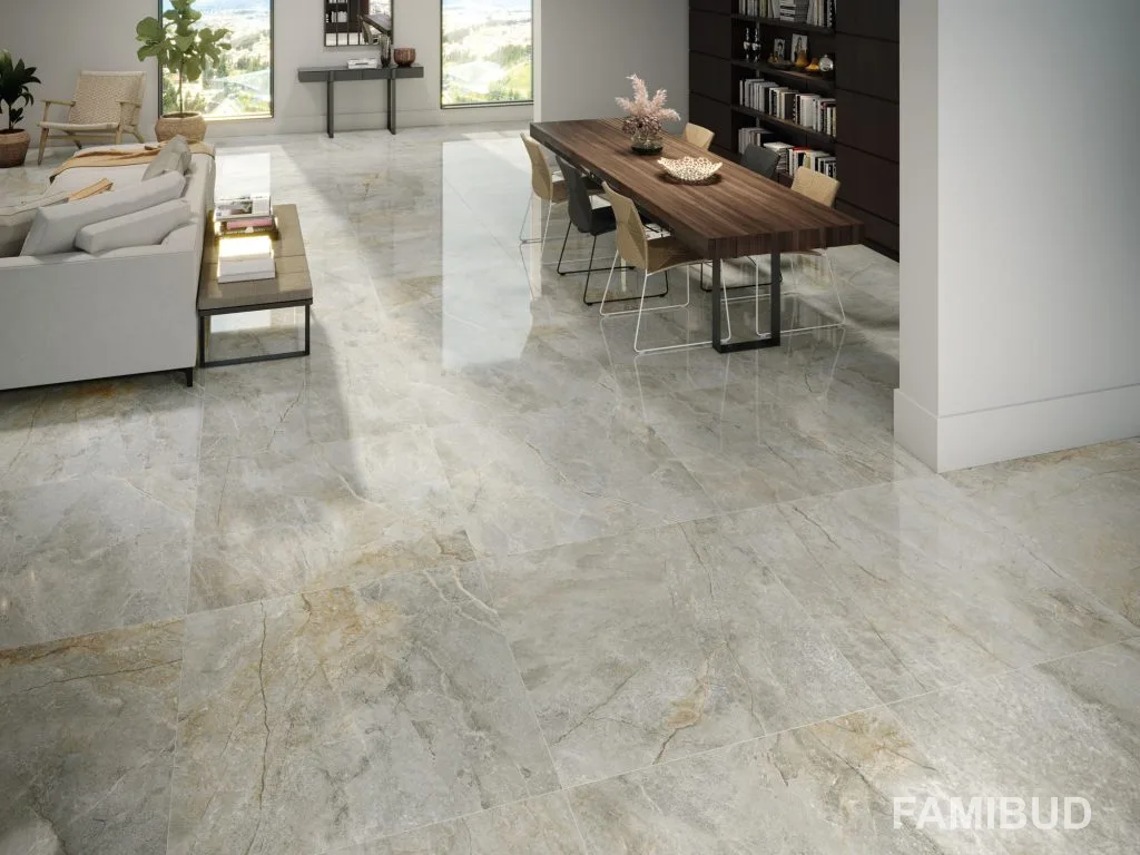 Плитка керамогранітна 1851 Tamesis Light Rect Pulido, 980×980, Porcelanite Dos