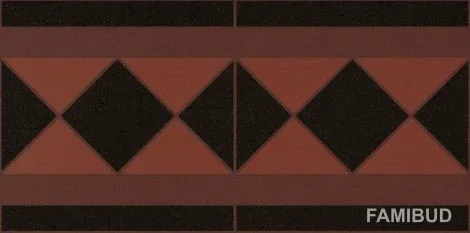 Декор Cenefa Basildon Terra, 158×316, Vives