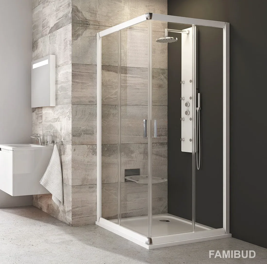 Душова кабіна BLRV2-90 Transparent 1LV70100Z1, Ravak