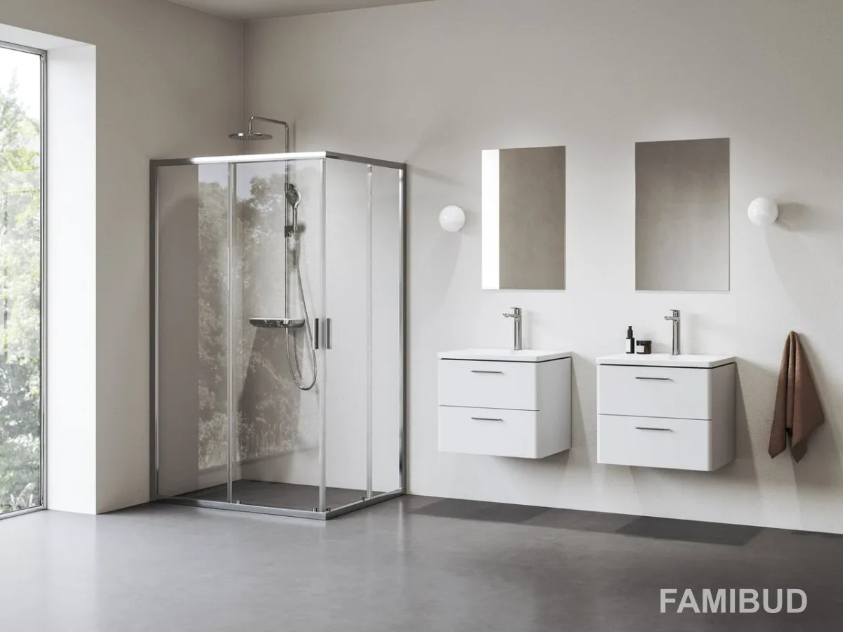 Душова кабіна половина NBLRV2K-100 Transparent, Ravak