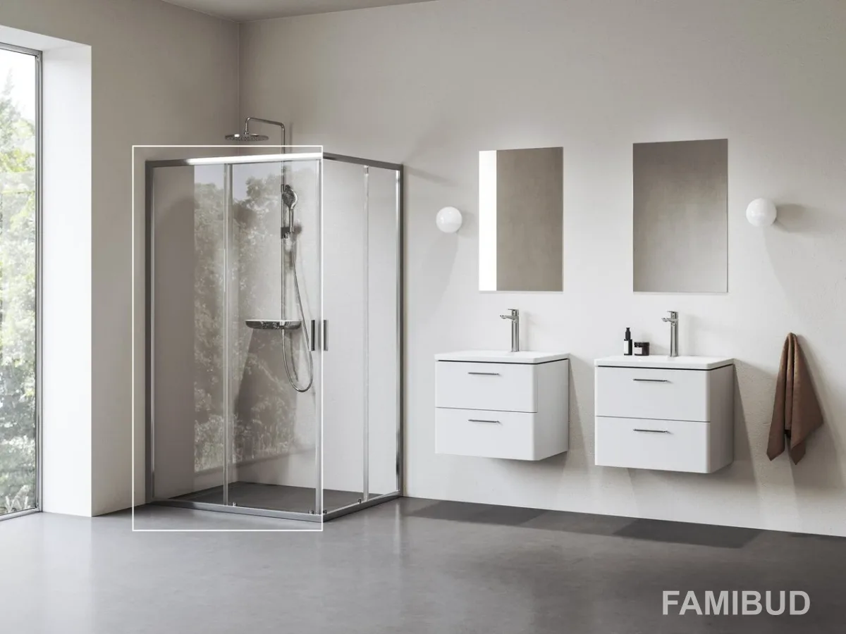 Душова кабіна половина NBLRV2K-100 Transparent, Ravak