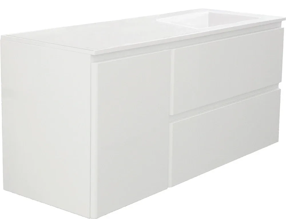 Шафка під умивальник Jassel права 1200 White, Air-Line