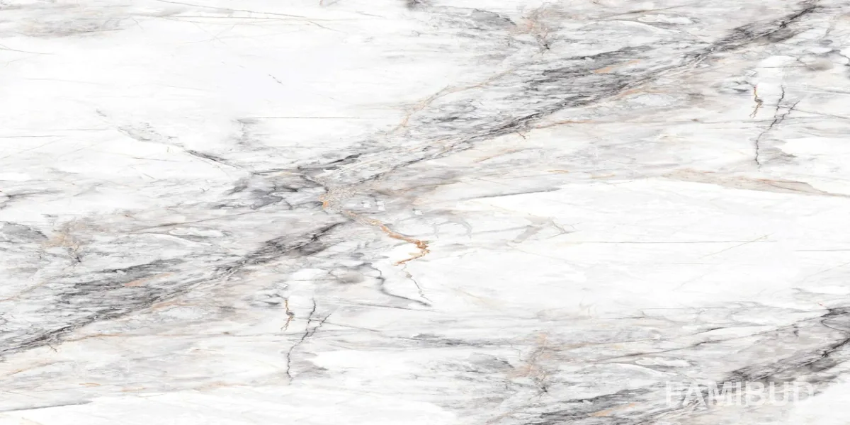 Плитка керамогранітна Santana White Gloster, 600×1200, Raviraj Ceramics