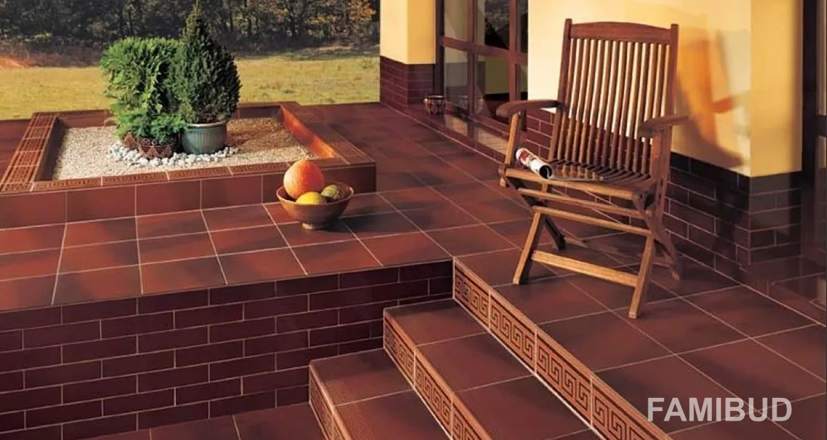 Сходинка V Shape Country Wisnia, 30×32×1,1, Cerrad
