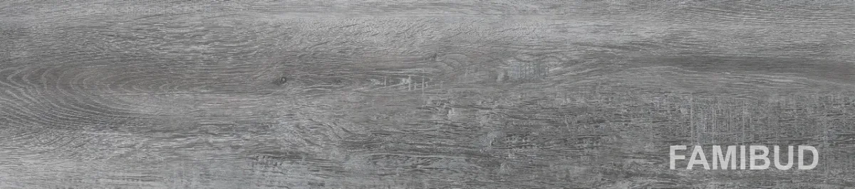Плитка керамогранітна Lamber, 190×890×8, Темно-сірий, Intercerama