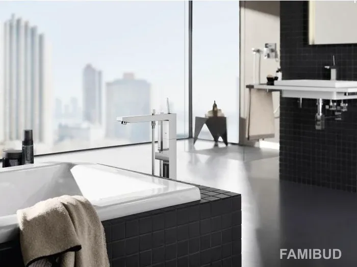 Змішувач підлоговий для ванни Eurocube, Grohe