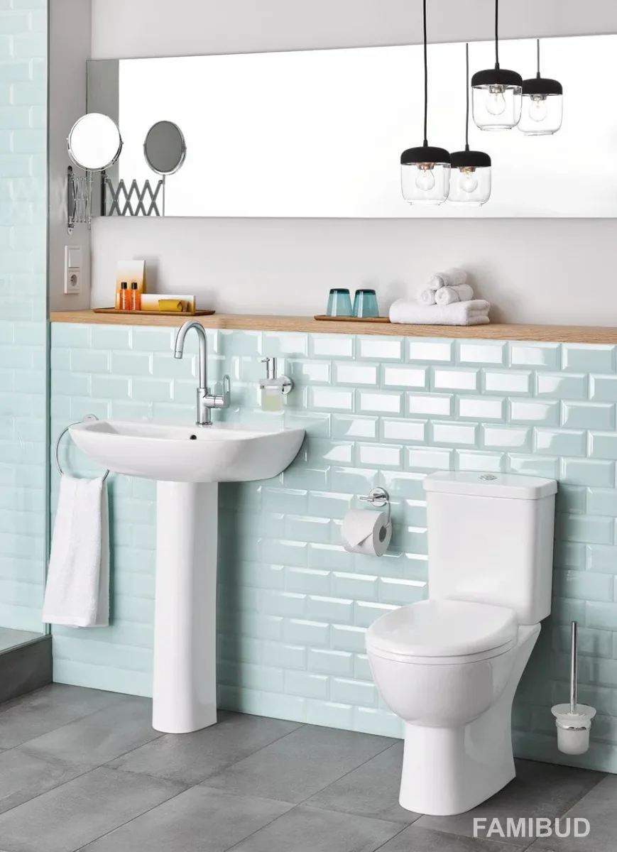 Змішувач для умивальника L-Size BauLoop, Grohe