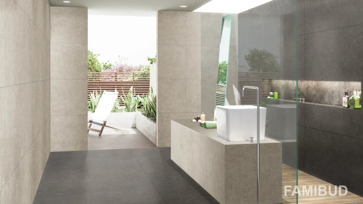 Плитка керамогранітна Gobi 120 Grey, 600×1200×11, Azteca