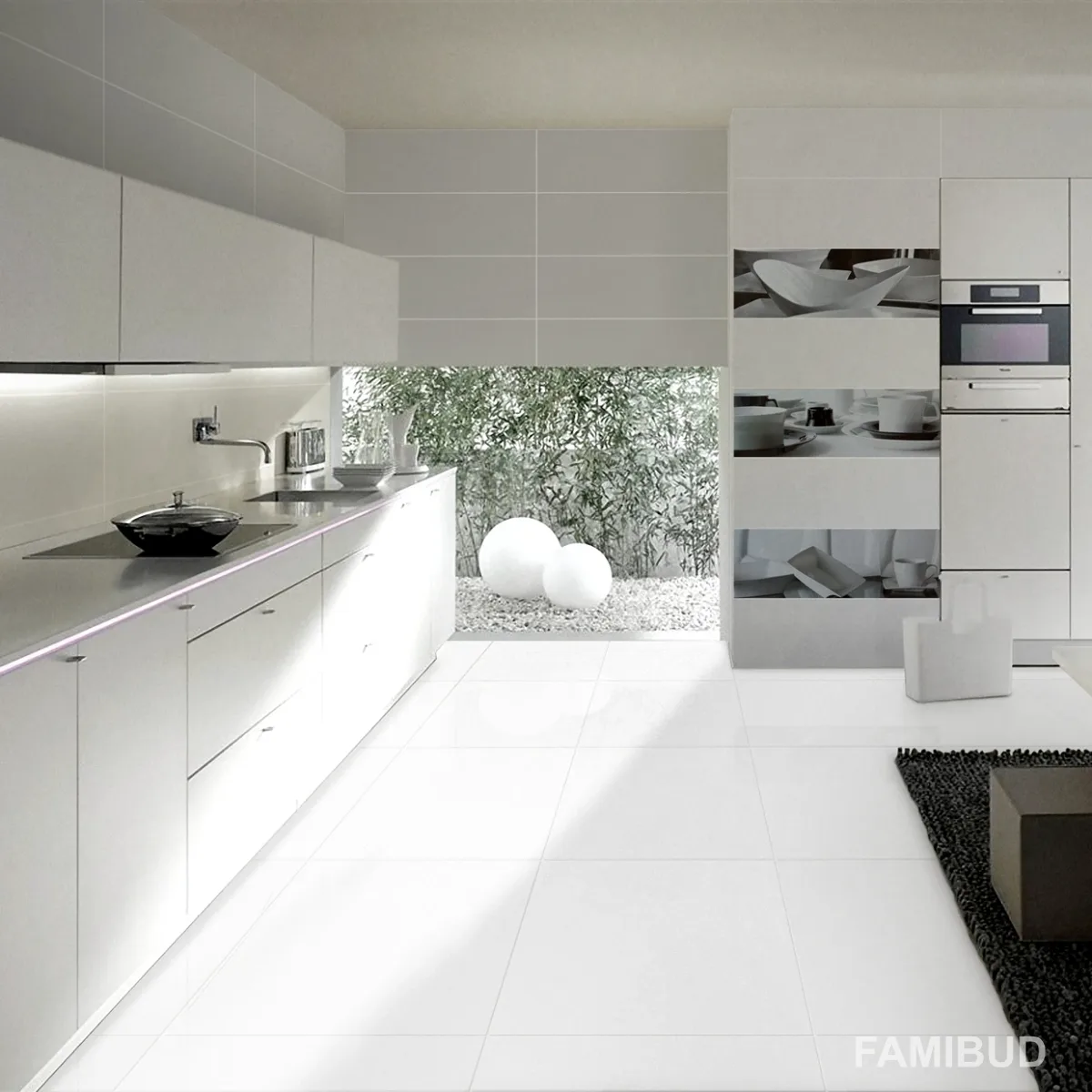 Плитка стінова Neutral Blanco, 297,5×894,6, Aparici