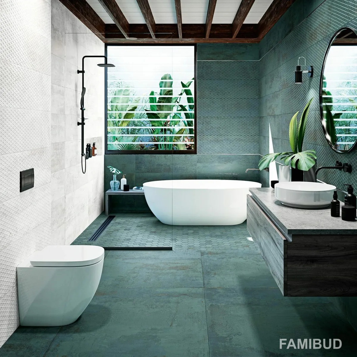 Плитка керамогранітна Metallic Green Natural, 995,5×995,5×10, 996×996, Aparici