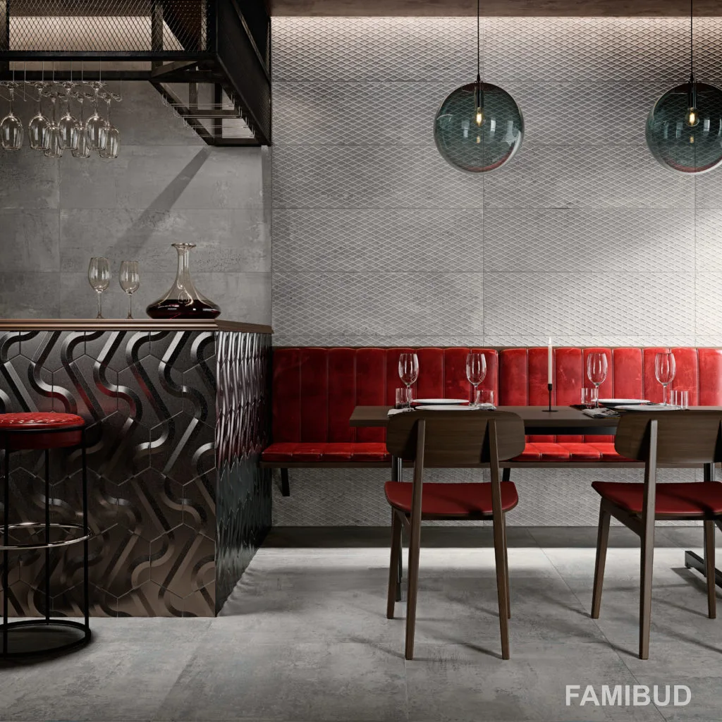 Плитка керамогранітна Metallic Grey Natural, 595,5×595,5×10, 596×596, Aparici