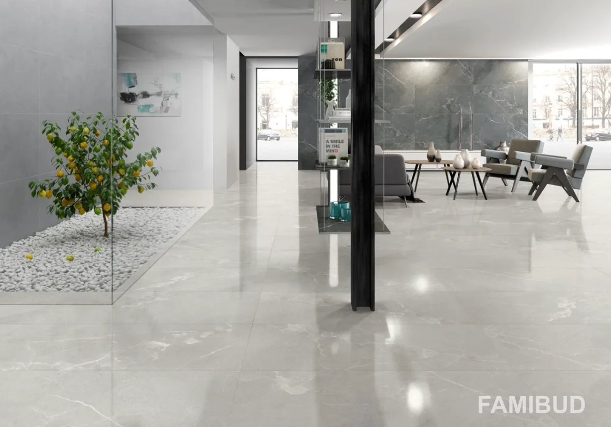 Плитка керамогранітна Dubai Ice LUX, 600×600, Azteca