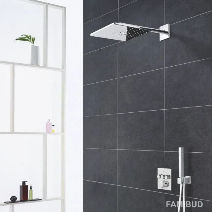 Верхній душ Rainshower SmartActive 310 Cube, Grohe