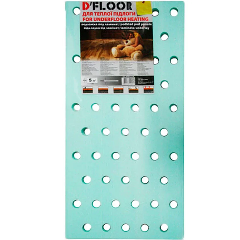Підкладка полістерол з перфорацією PROFloor, 1000×500×3 мм, Pro Floor