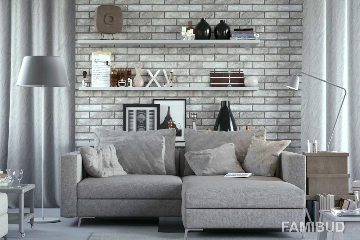 Плитка фасадна London димчастий Slim, 60×250×6, Golden Tile